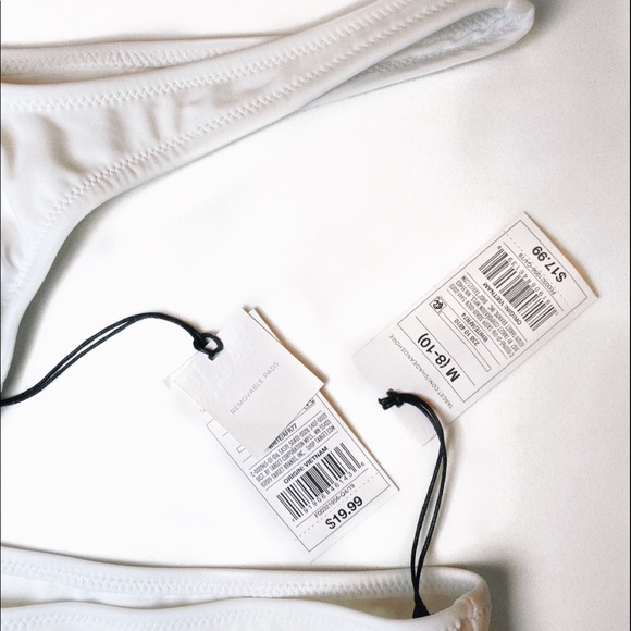 Size M white bikini - Picture 4 of 4